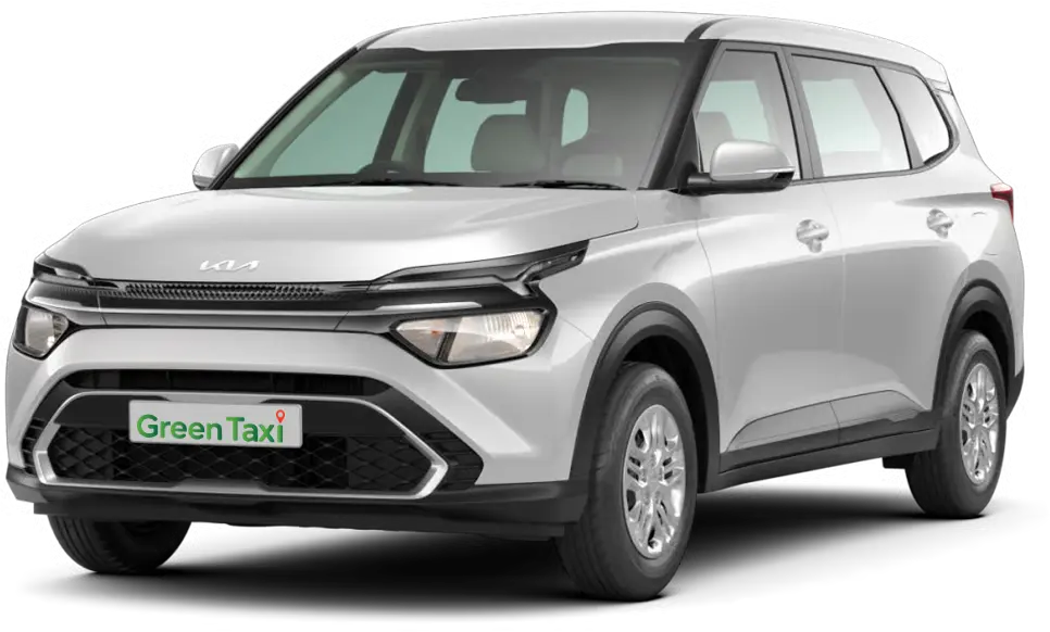 kia Carens- Contact-Green-Taxi